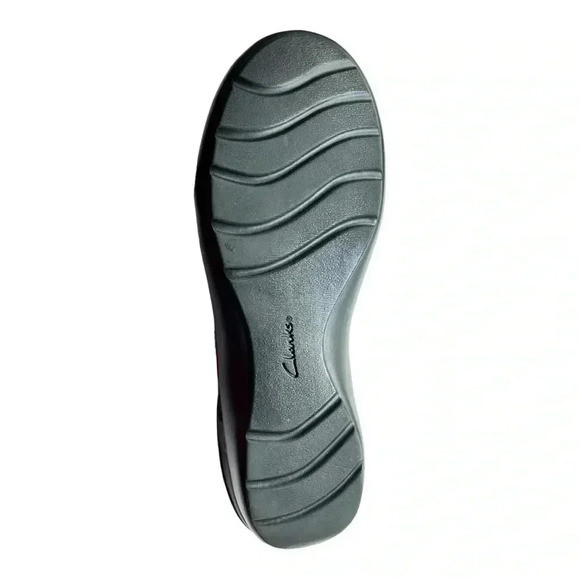 Clark’s Black Cora Dusk Casual Flats Size 7.5 Preowned Great Condition - Picture 9 of 13